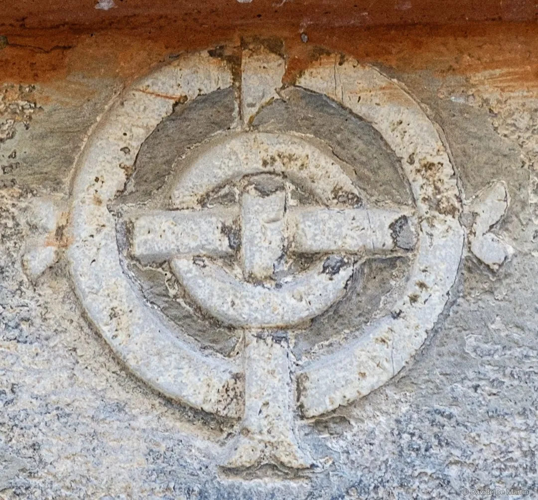 Simbolo di confraternita, Calle del Sturion, San Polo
