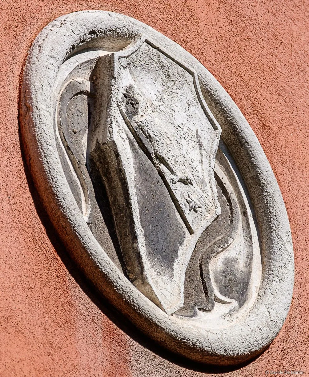 Stemma Diedo, Calle del Papadopoli, San Polo